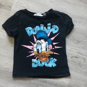 H&M Disney Donald Duck shirt size 6